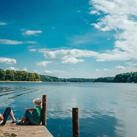 Holzhaus Direkt Am See Priepert Zewnętrze zdjęcie