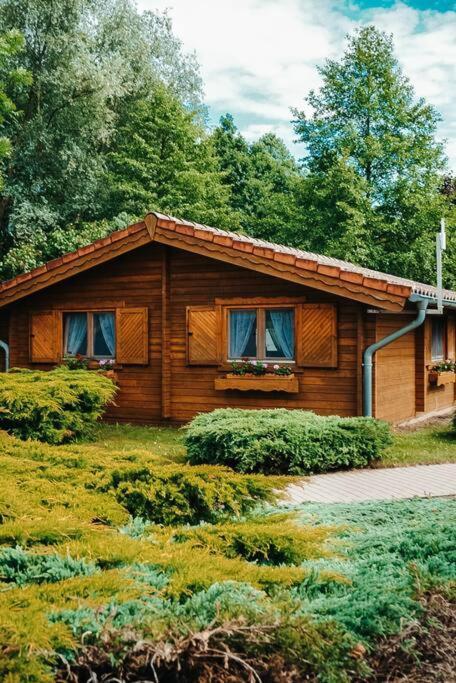 Holzhaus Direkt Am See Priepert Zewnętrze zdjęcie