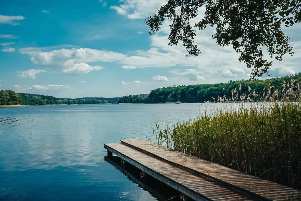 Holzhaus Direkt Am See Priepert Zewnętrze zdjęcie