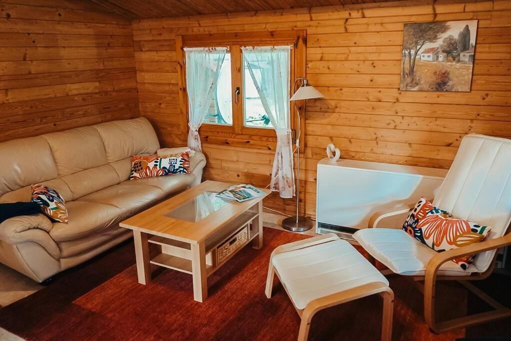Holzhaus Direkt Am See Priepert Zewnętrze zdjęcie