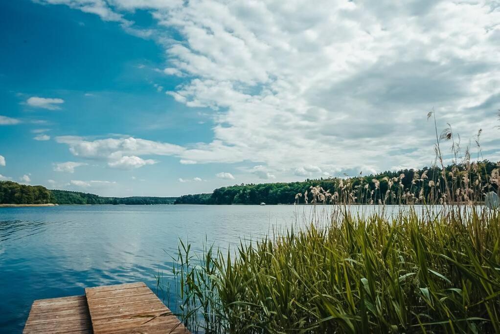 Holzhaus Direkt Am See Priepert Zewnętrze zdjęcie